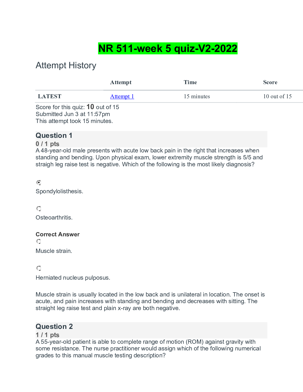 Preview image of NR 511-week 5 quiz-V2-2022 document